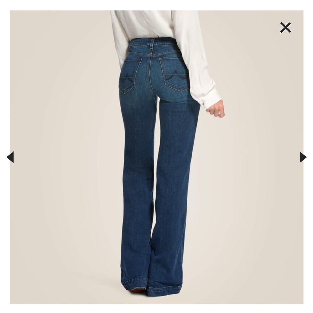 Ariat Women's Dark Blue Flare Jeans